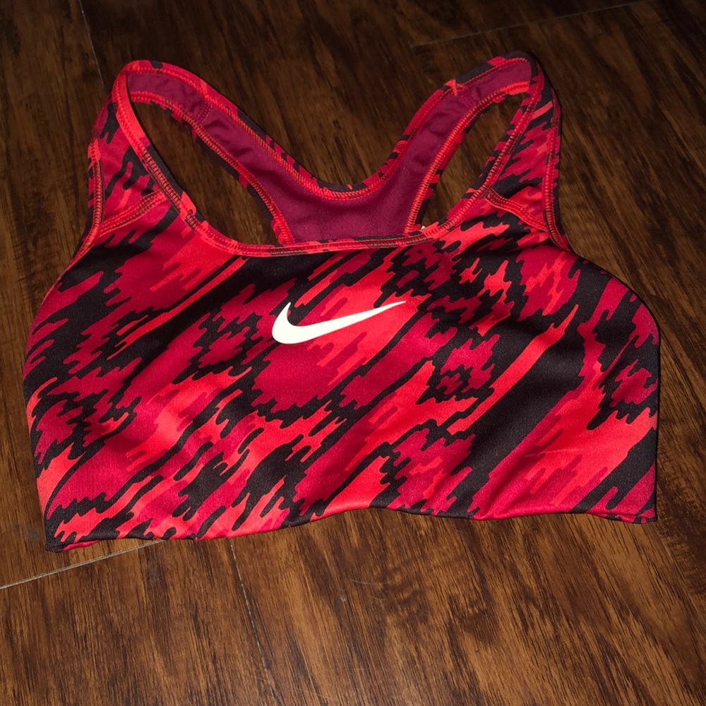 Nike dri fit sports bra .